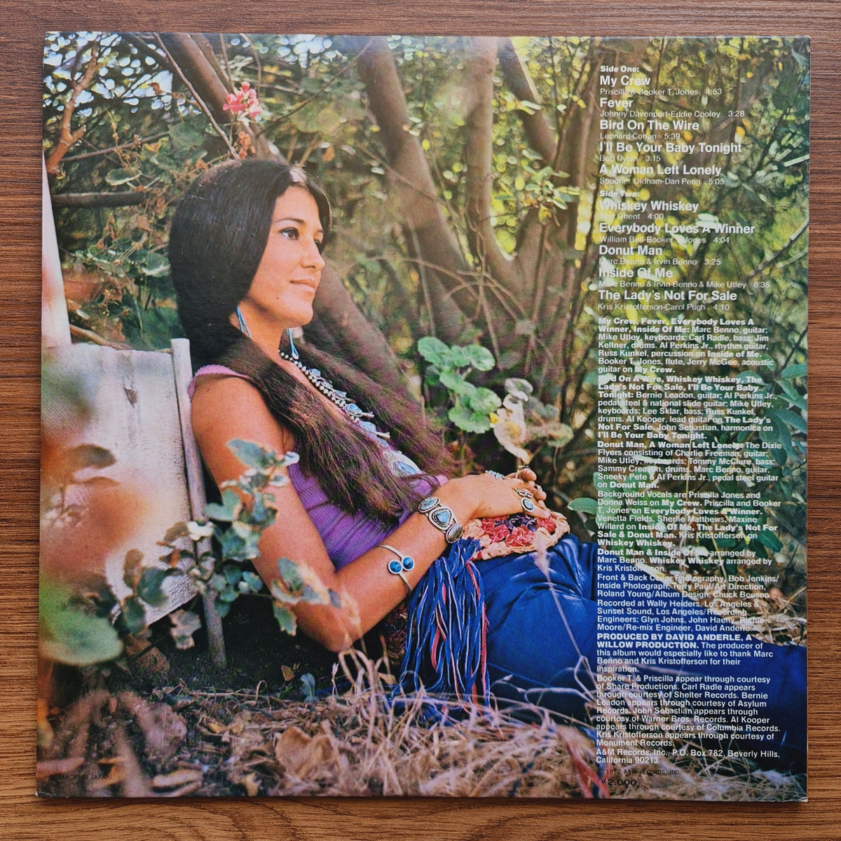 Rita Coolidge – The Lady's Not For Sale Only Japan Vinyl