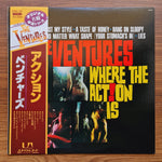The Ventures – Where The Action Is Only Japan Vinyl