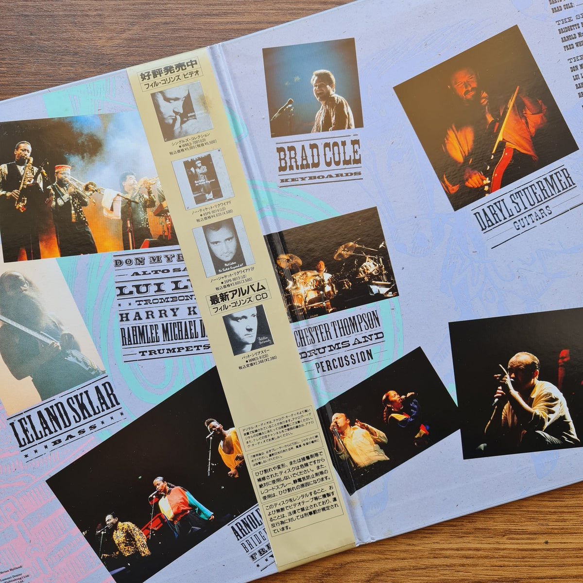 Phil Collins – Seriously Live In Berlin LaserDisc Only Japan Vinyl