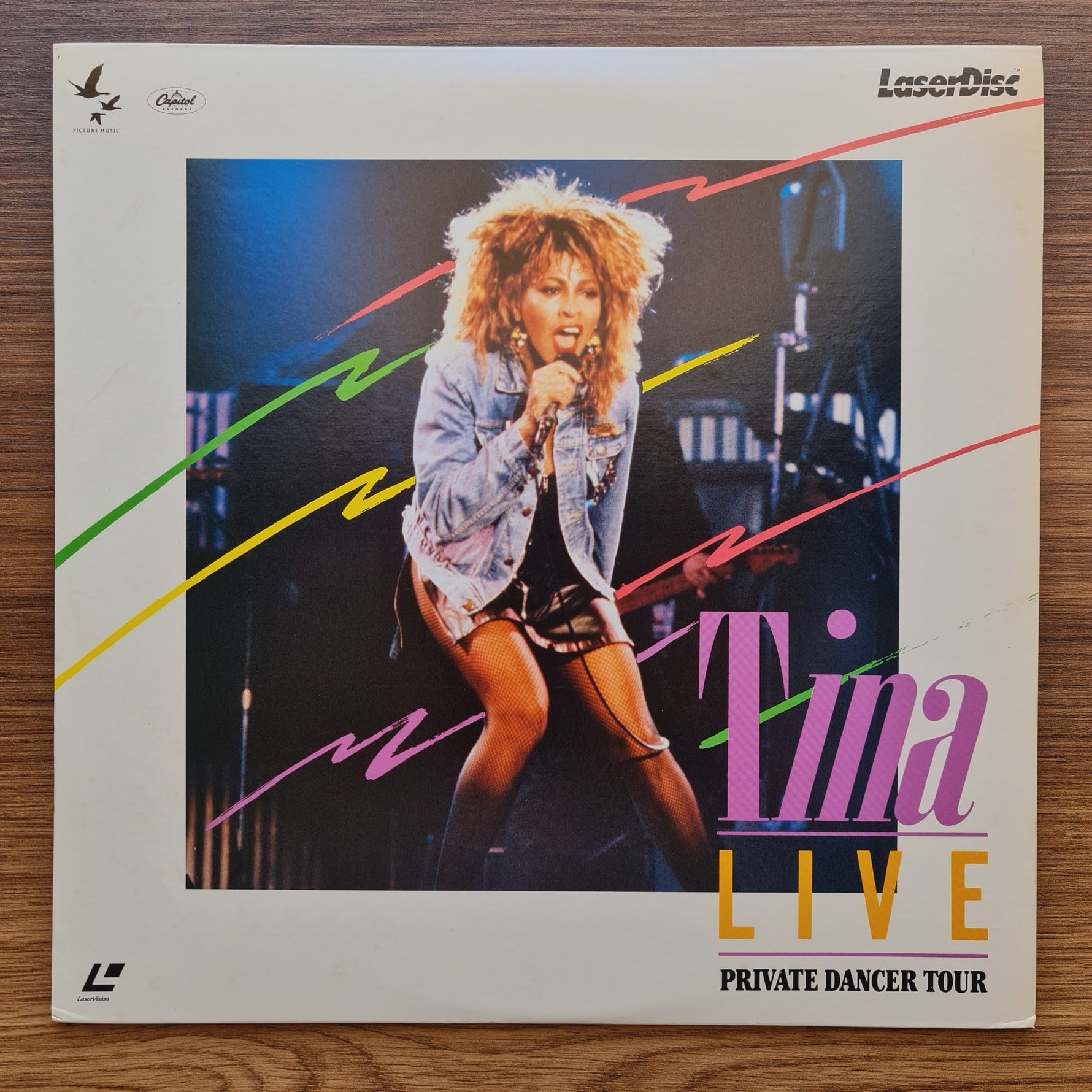 Tina Turner – Tina Live - Private Dancer Tour LaserDisc Only Japan Vinyl