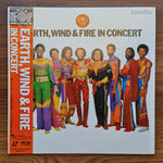 Earth, Wind & Fire – In Concert LaserDisc Only Japan Vinyl