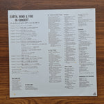 Earth, Wind & Fire – In Concert LaserDisc Only Japan Vinyl