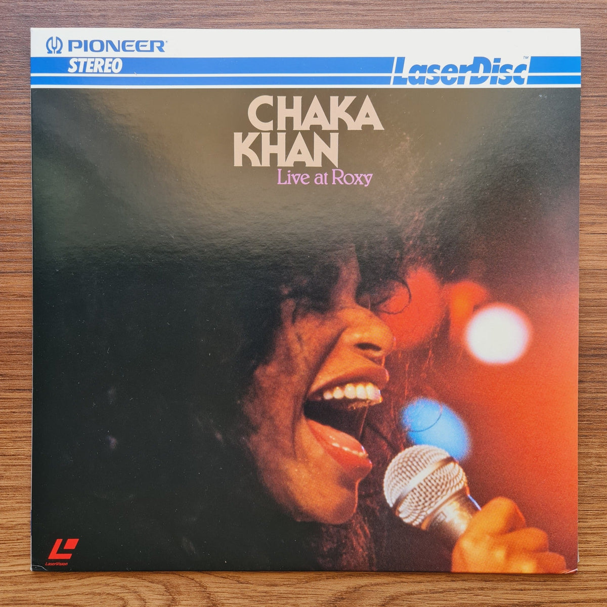 Chaka Khan – Live At Roxy LaserDisc Only Japan Vinyl