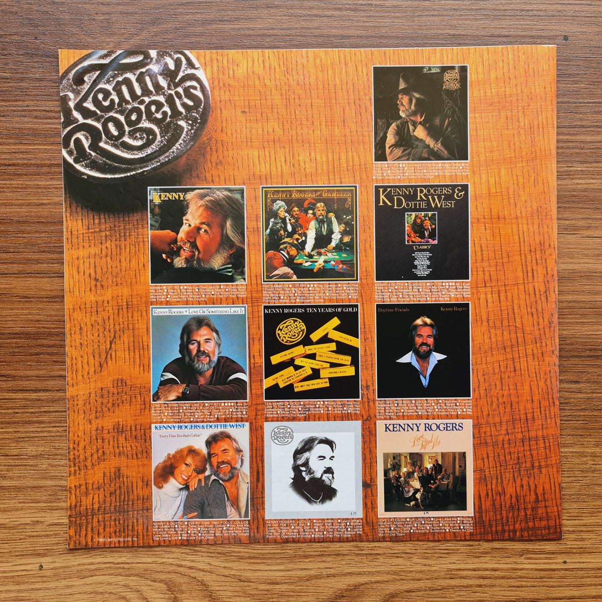 Kenny Rogers – Greatest Hits Only Japan Vinyl