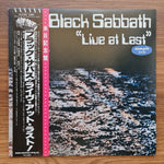 Black Sabbath – Live At Last Japan Vinyl