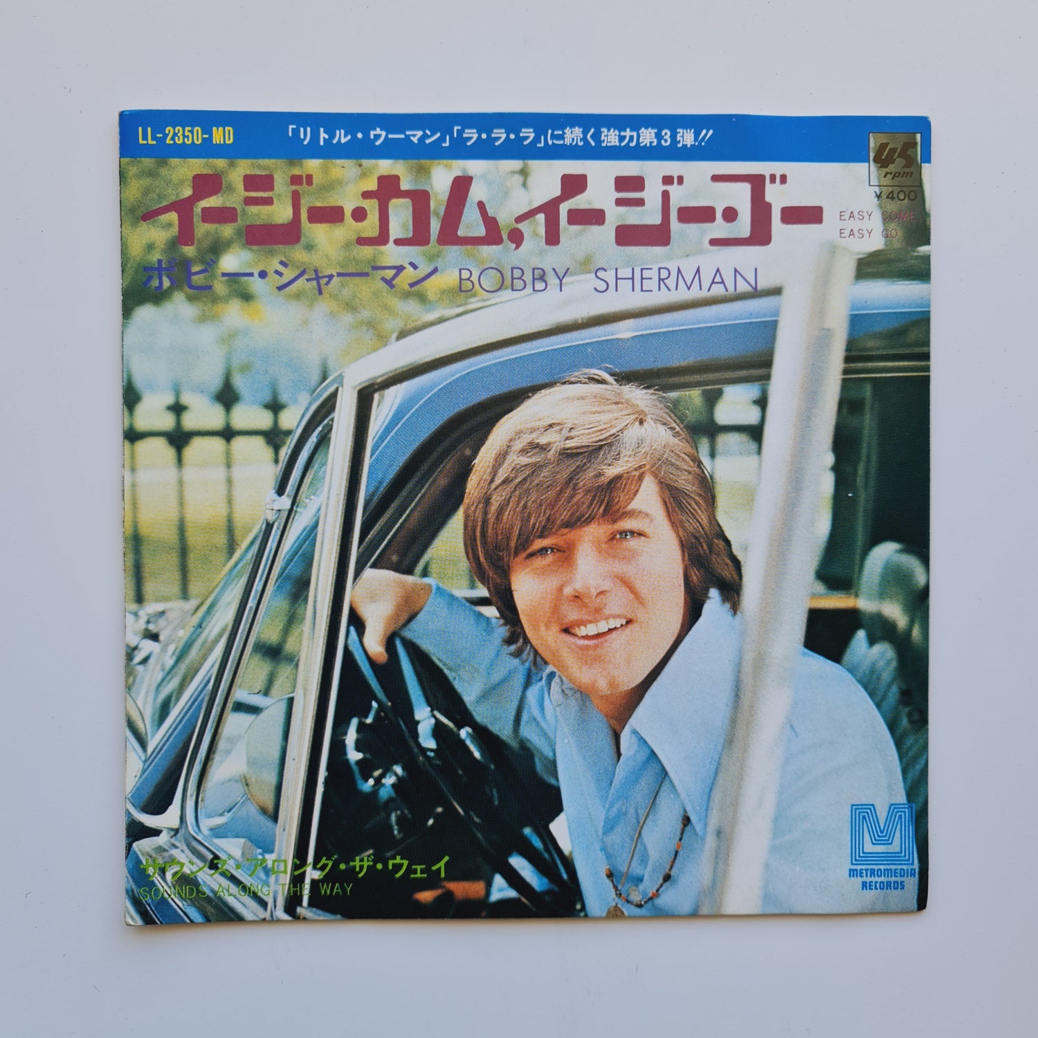 Bobby Sherman – Easy Come, Easy Go / Sounds Along The Way Japan Vinyl