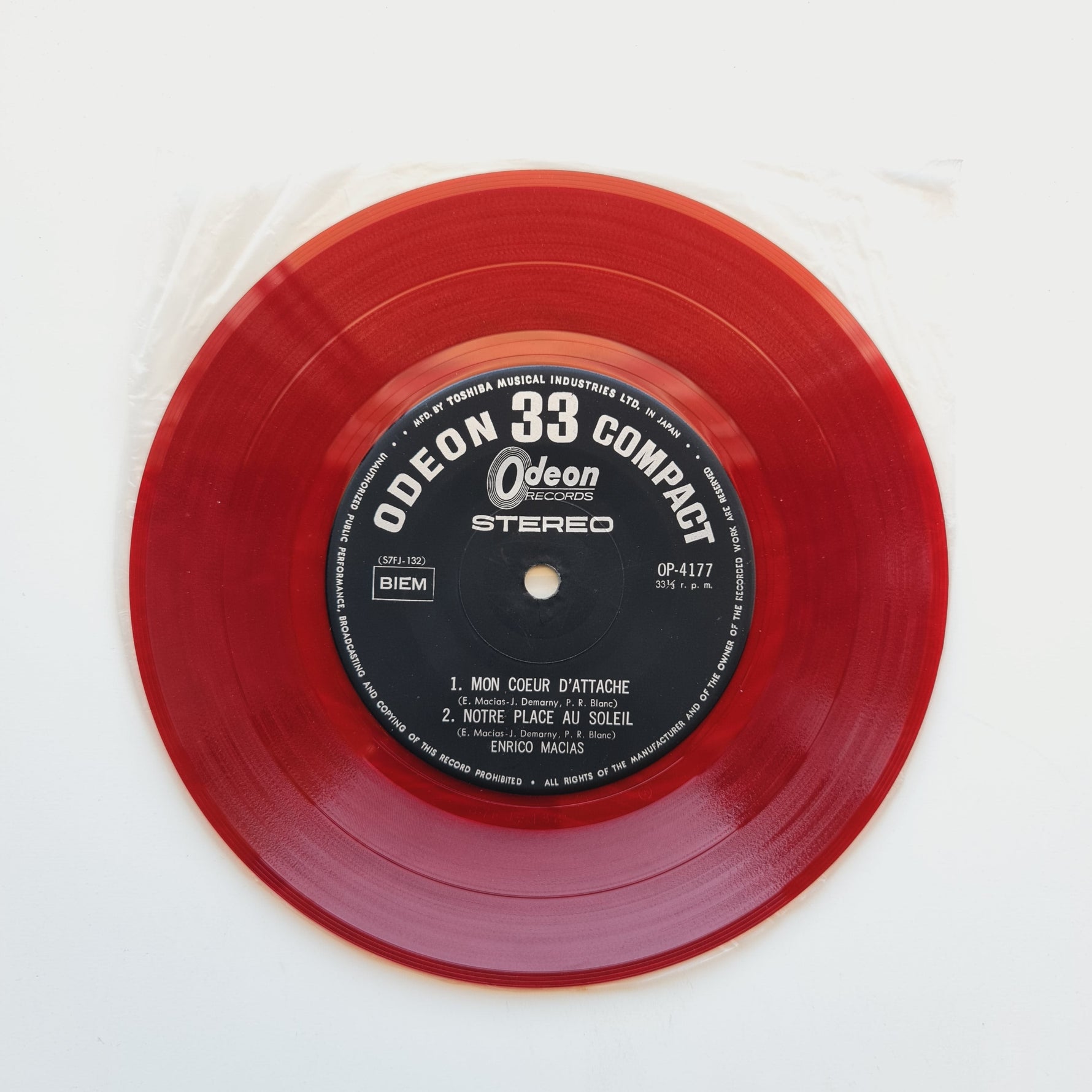 Enrico Macias – Enrico Macias Japan Vinyl