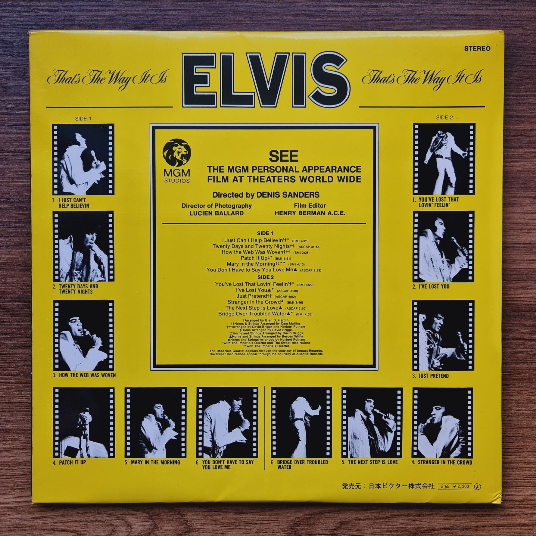 Elvis Presley – That's The Way It Is Only Japan Vinyl