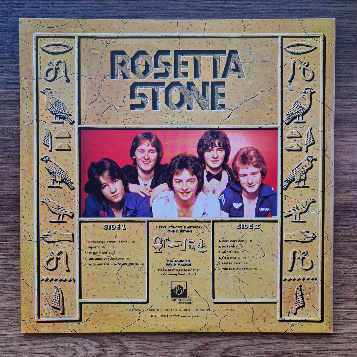 Rosetta Stone – Rock Pictures Only Japan Vinyl
