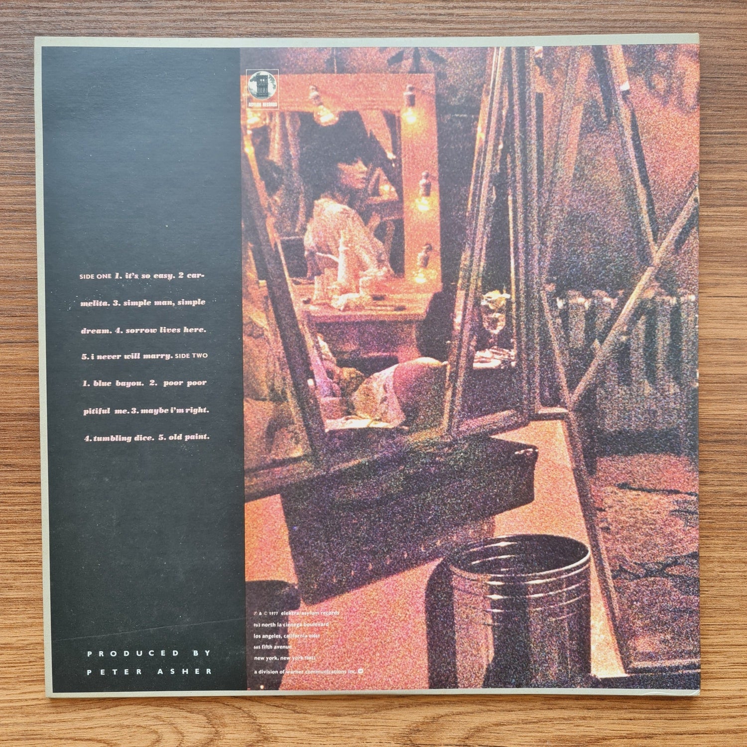 Linda Ronstadt – Simple Dreams Only Japan Vinyl