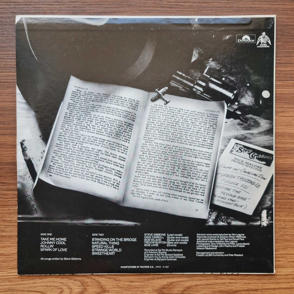 The Steve Gibbons Band – Any Road Up Only Japan Vinyl