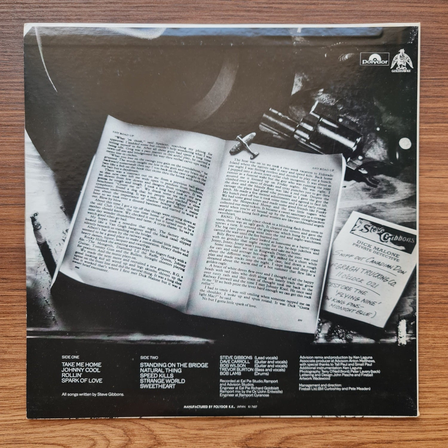 The Steve Gibbons Band – Any Road Up Only Japan Vinyl