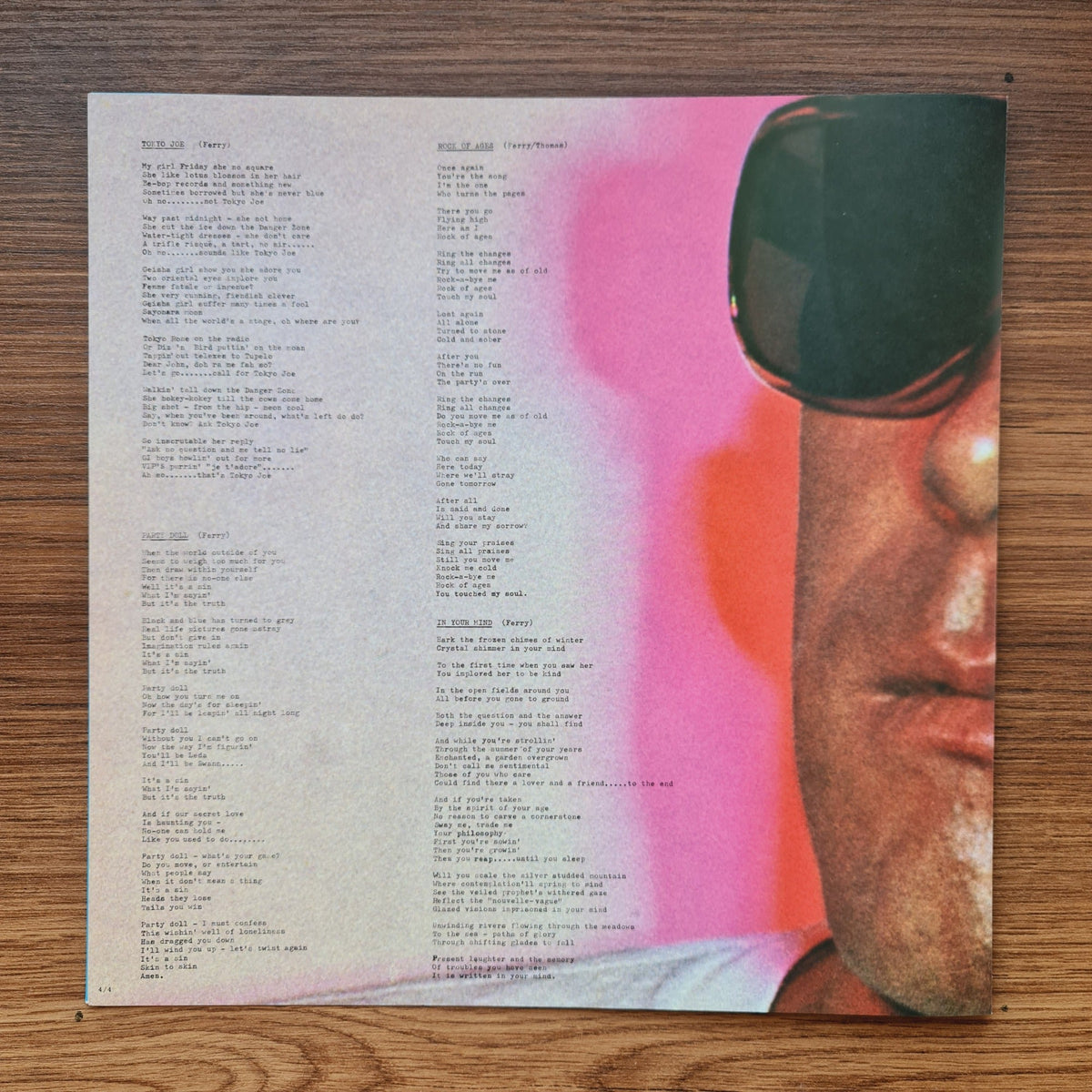 Bryan Ferry – In Your Mind Only Japan Vinyl