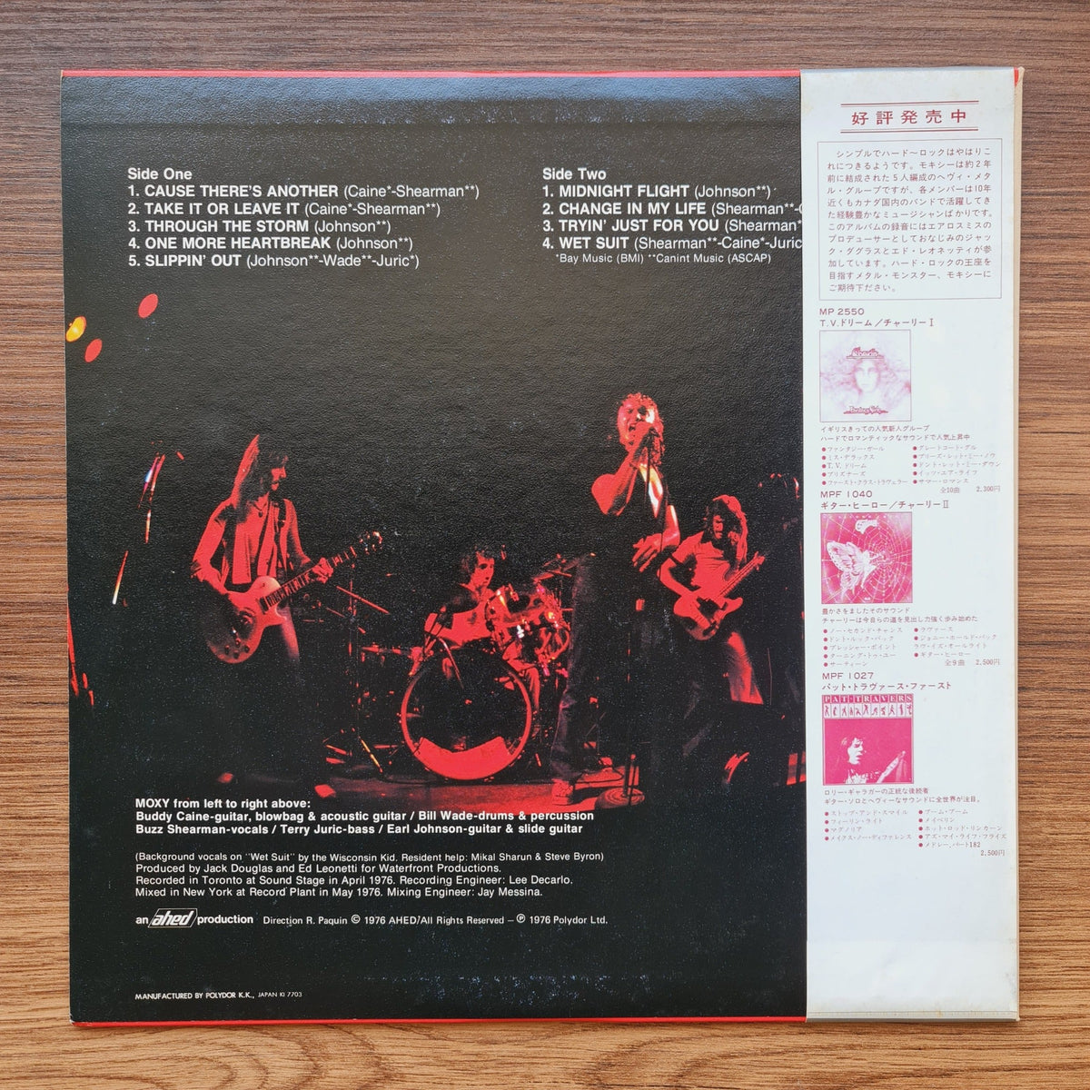 Moxy – Moxy II Only Japan Vinyl