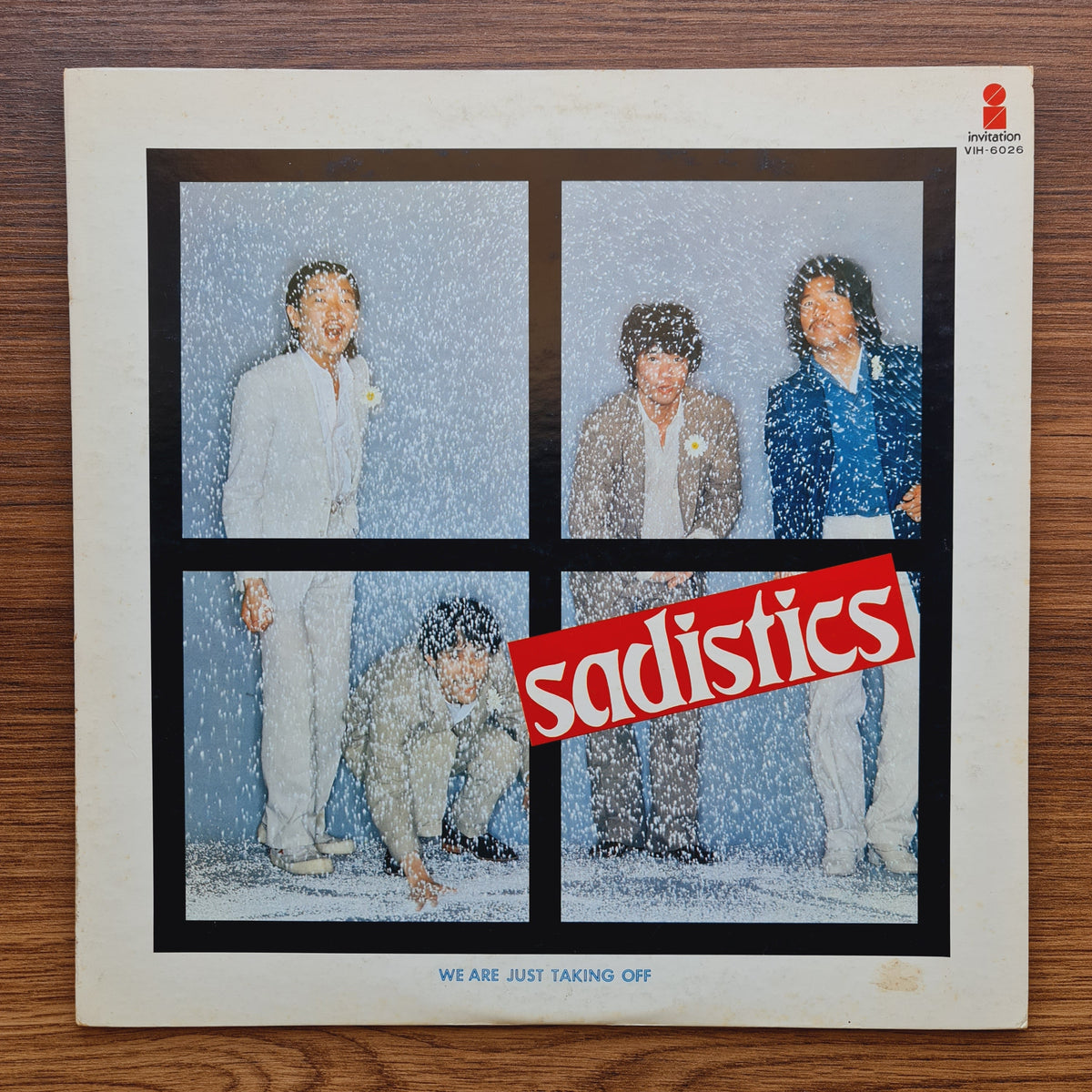Sadistics – We Are Just Taking Off Only Japan Vinyl