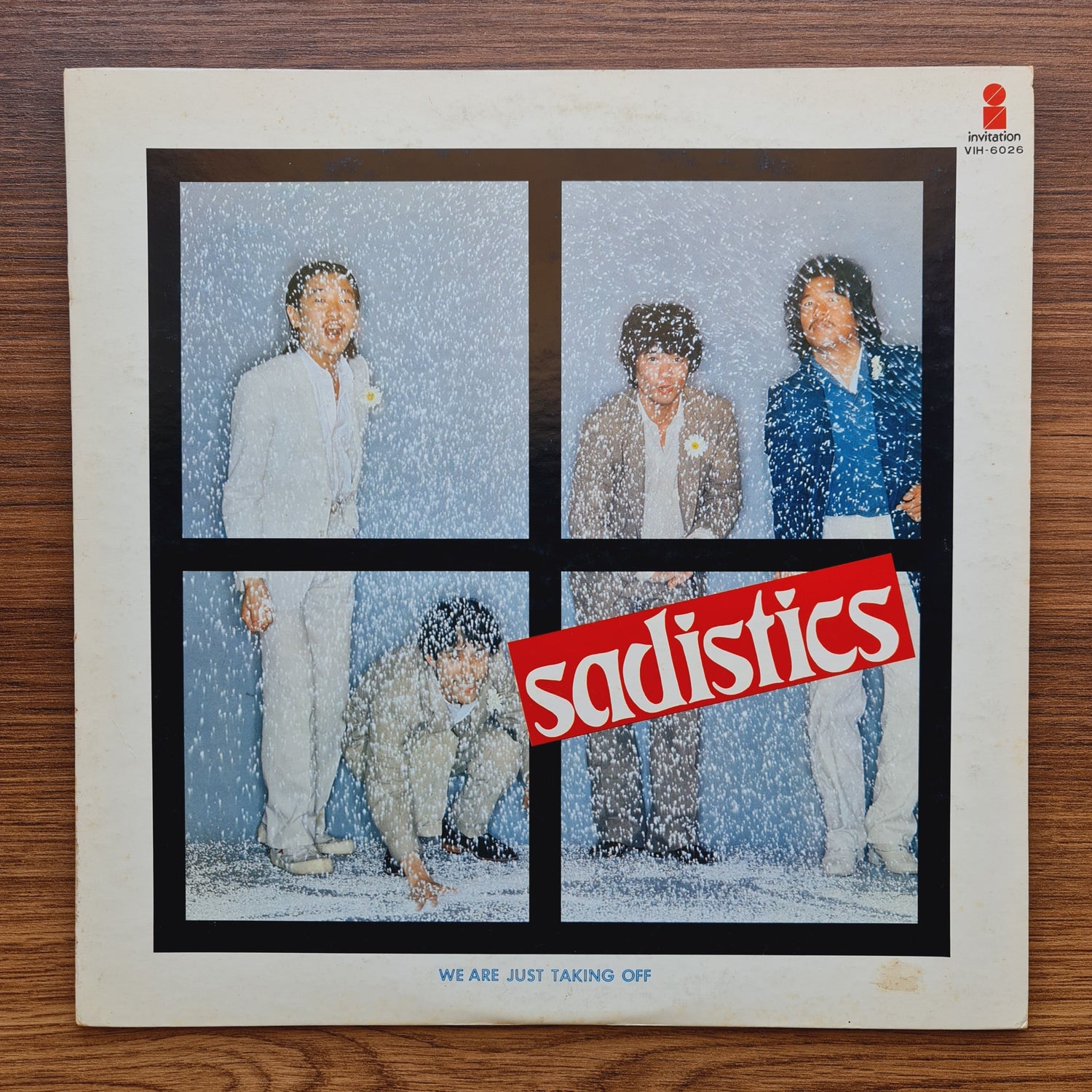 Sadistics – We Are Just Taking Off Only Japan Vinyl