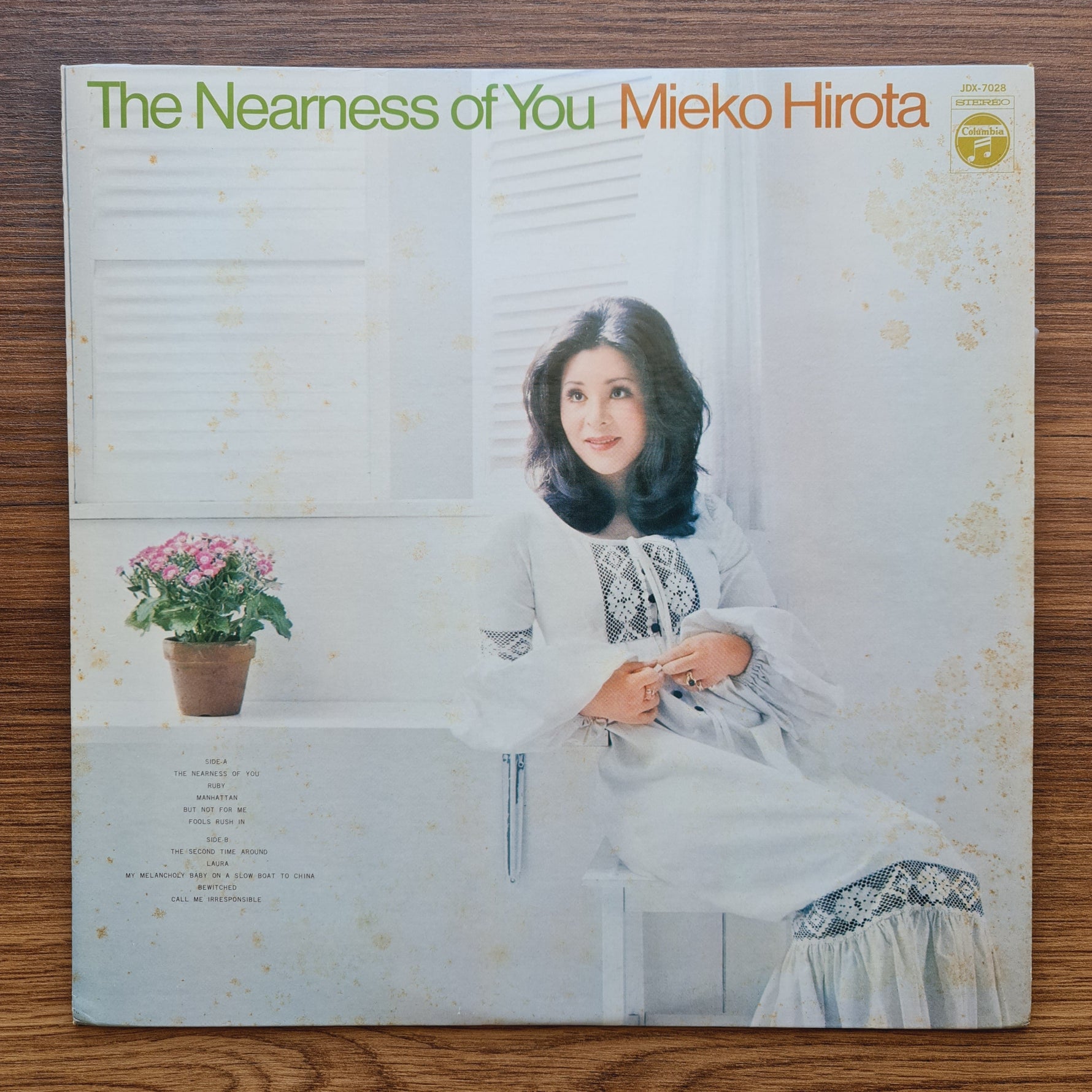 Mieko Hirota – The Nearness Of You Only Japan Vinyl
