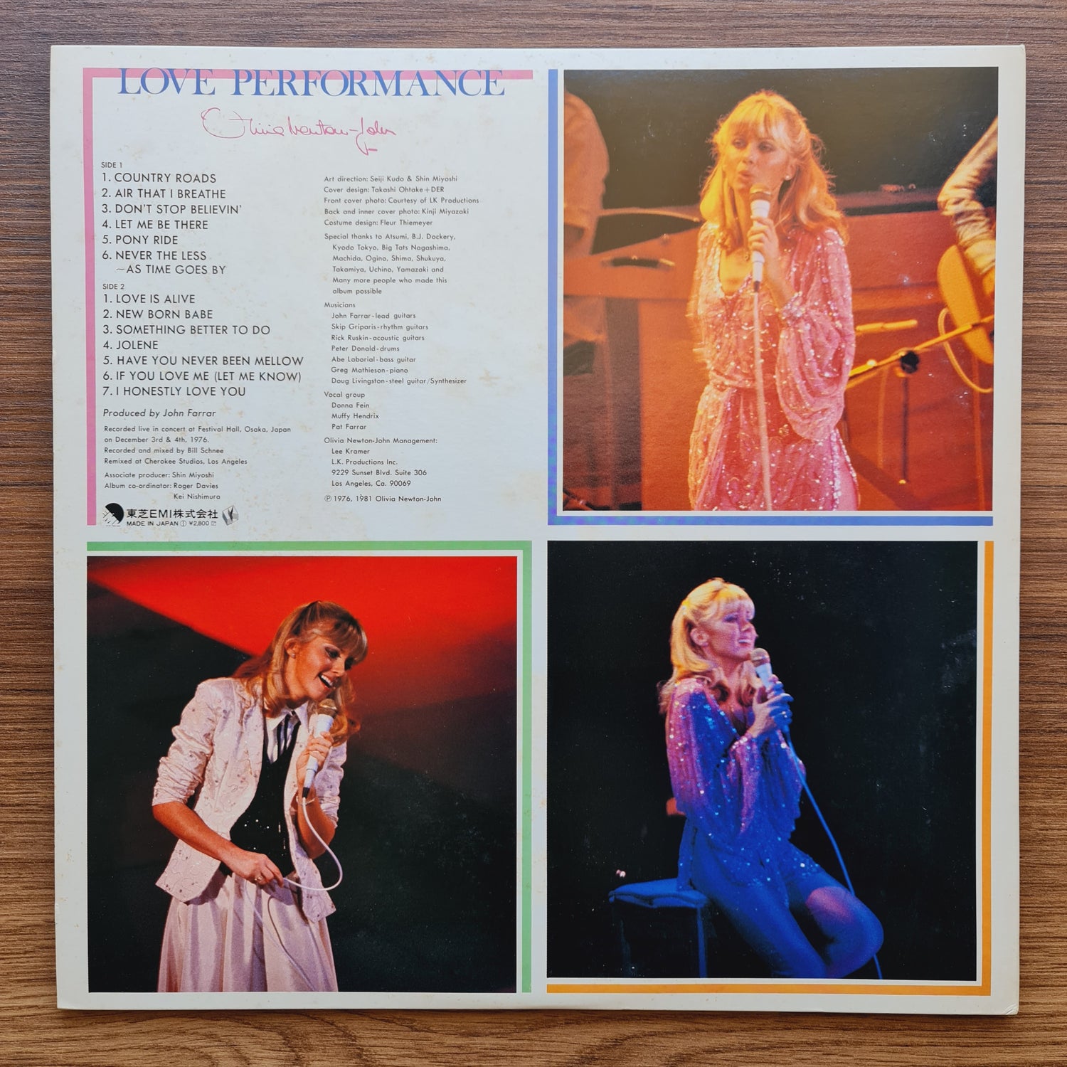 Olivia Newton-John – Love Performance