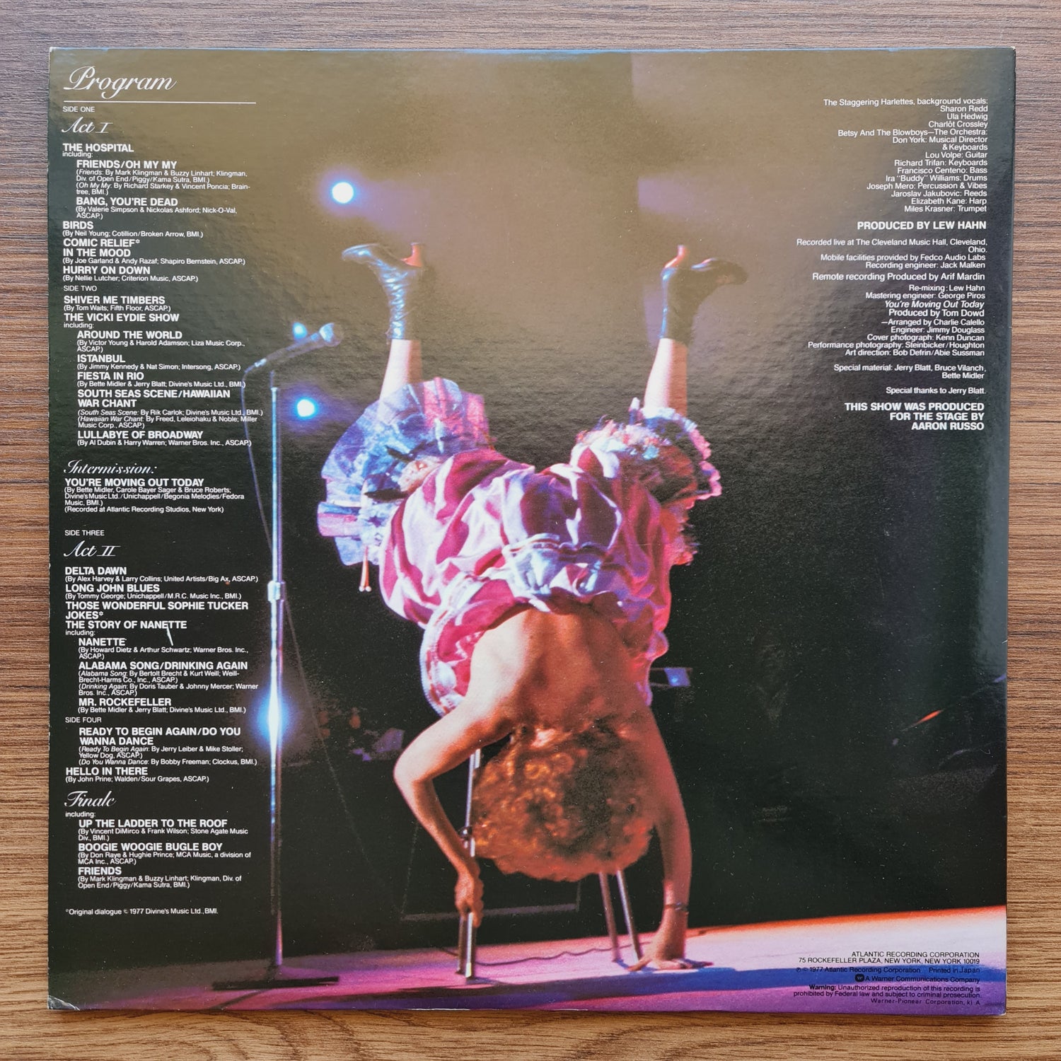 Bette Midler – Live At Last