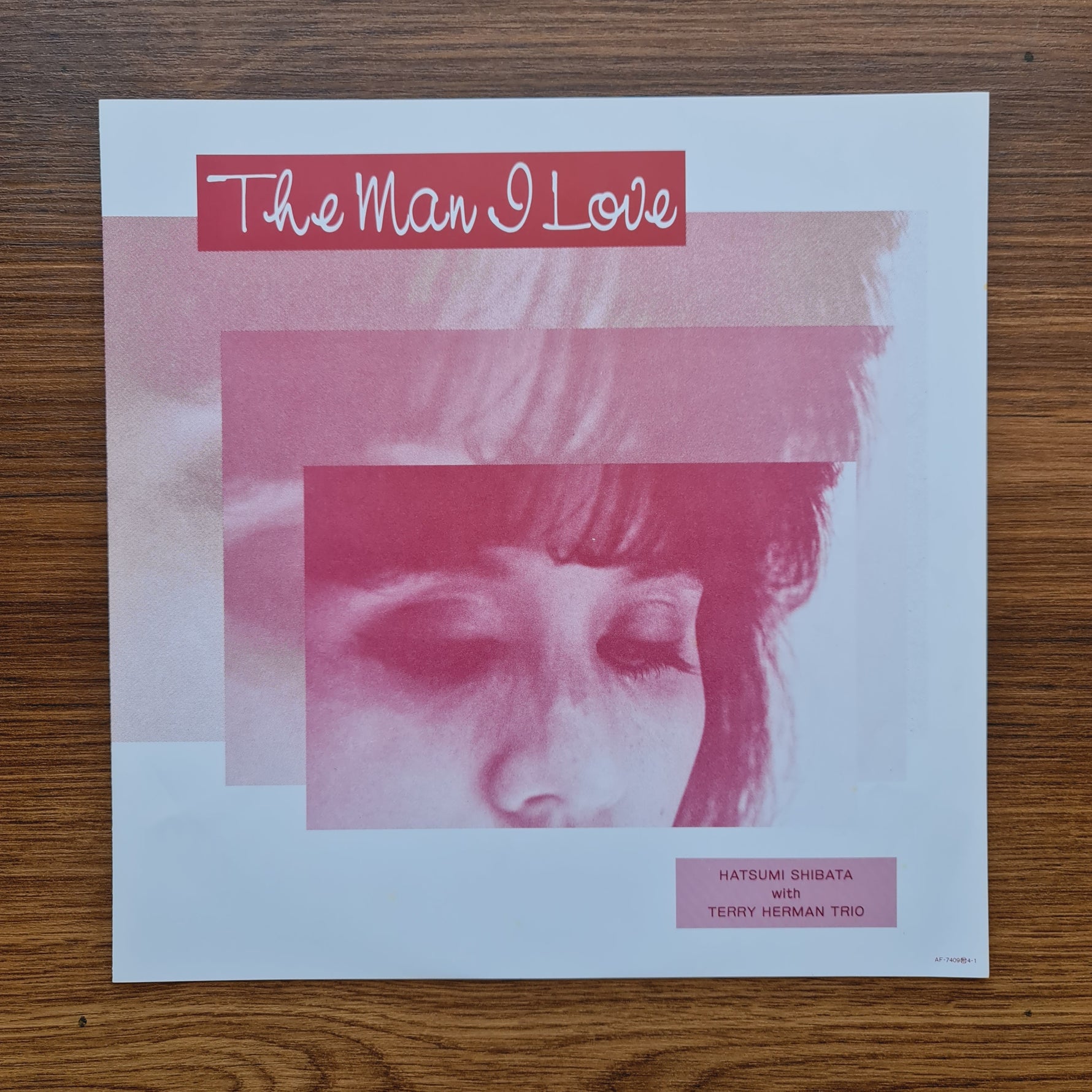 Hatsumi Shibata with Terry Herman Trio – The Man I Love Only Japan Vinyl
