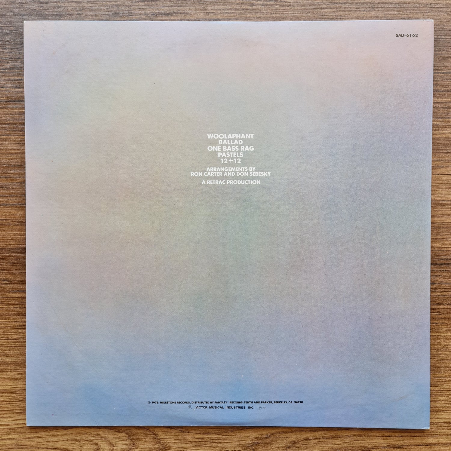 Ron Carter – Pastels Only Japan Vinyl