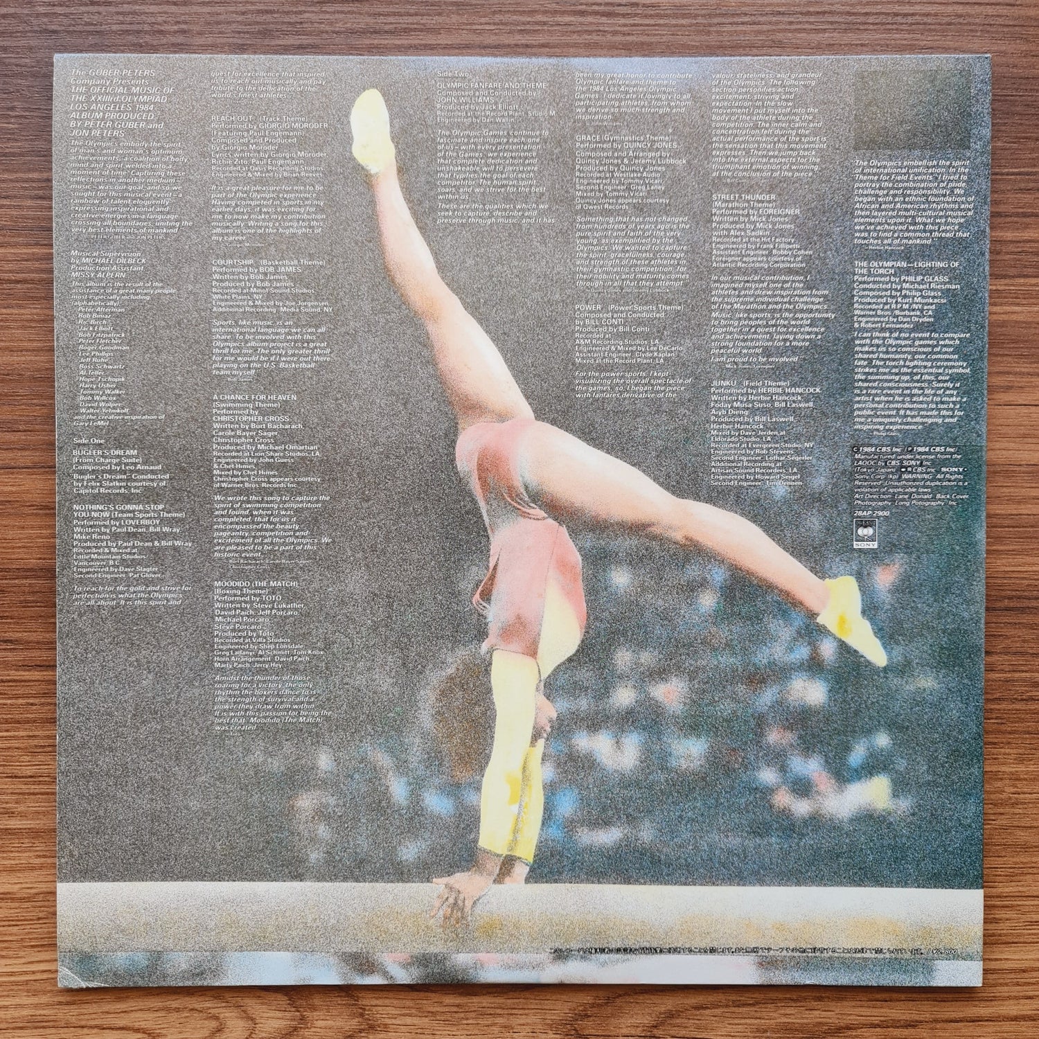 The Official Music Of The XXIIIrd Olympiad - Los Angeles 1984