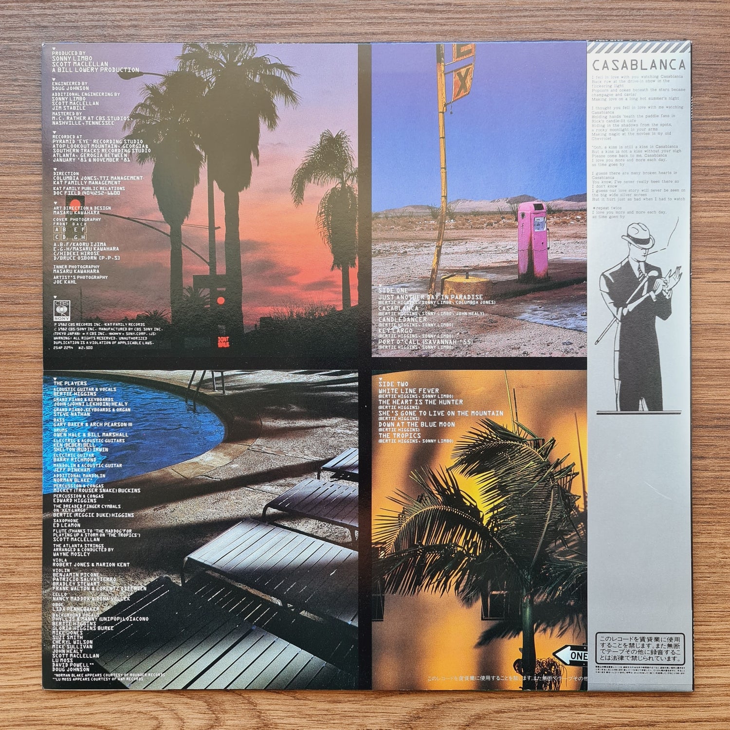 Bertie Higgins – Just Another Day In Paradise