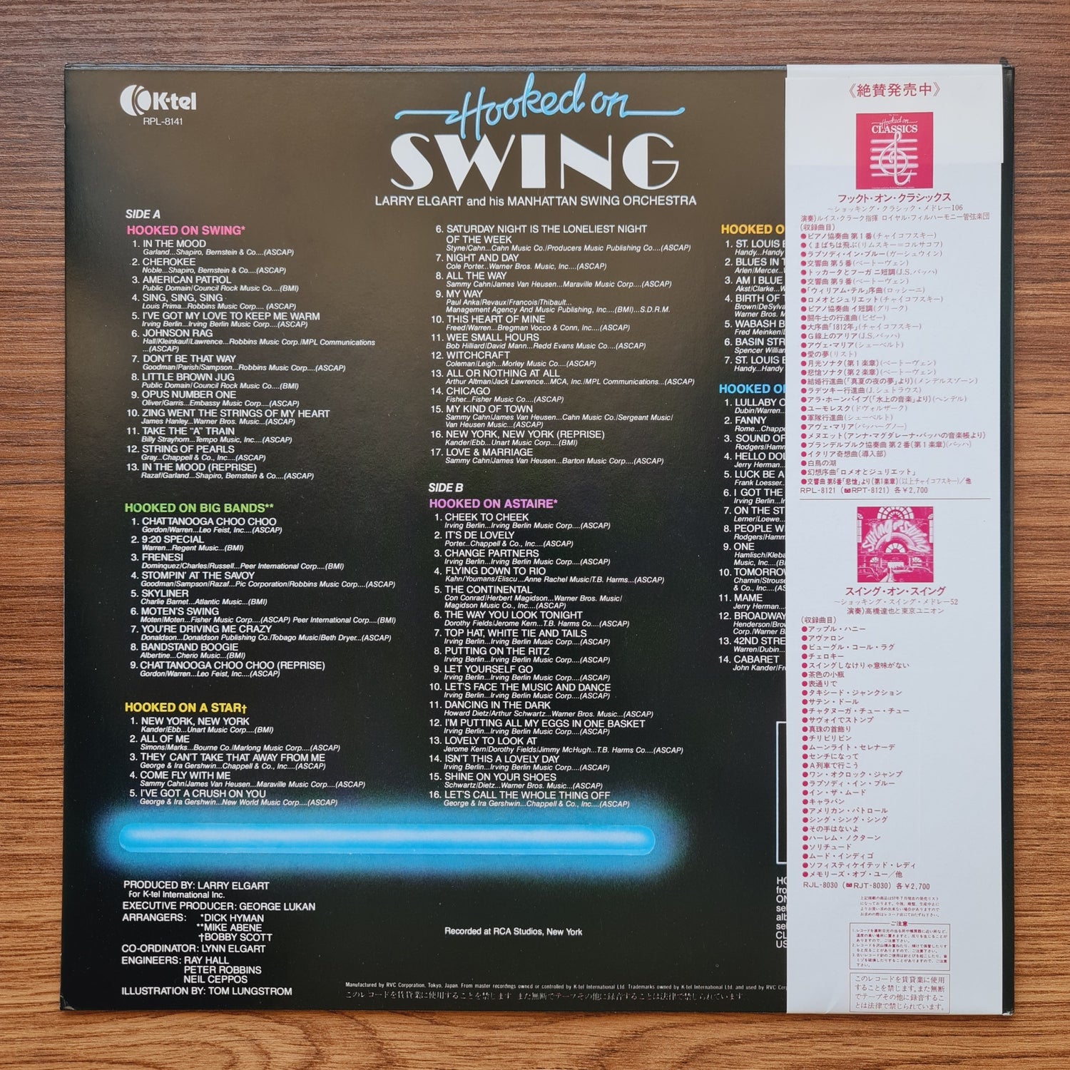 Larry Elgart And His Manhattan Swing Orchestra – Hooked On Swing