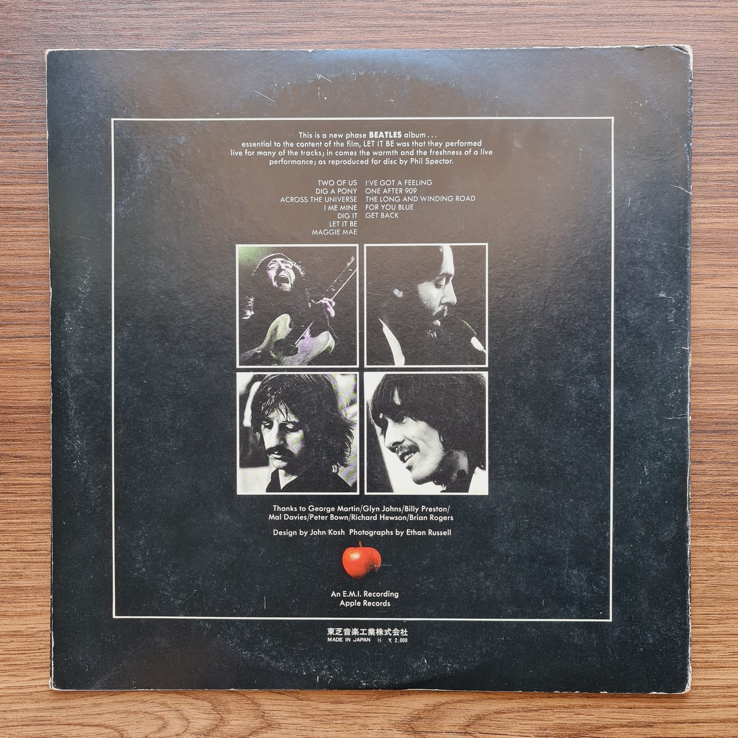 The Beatles – Let It Be (Red Vinyl)