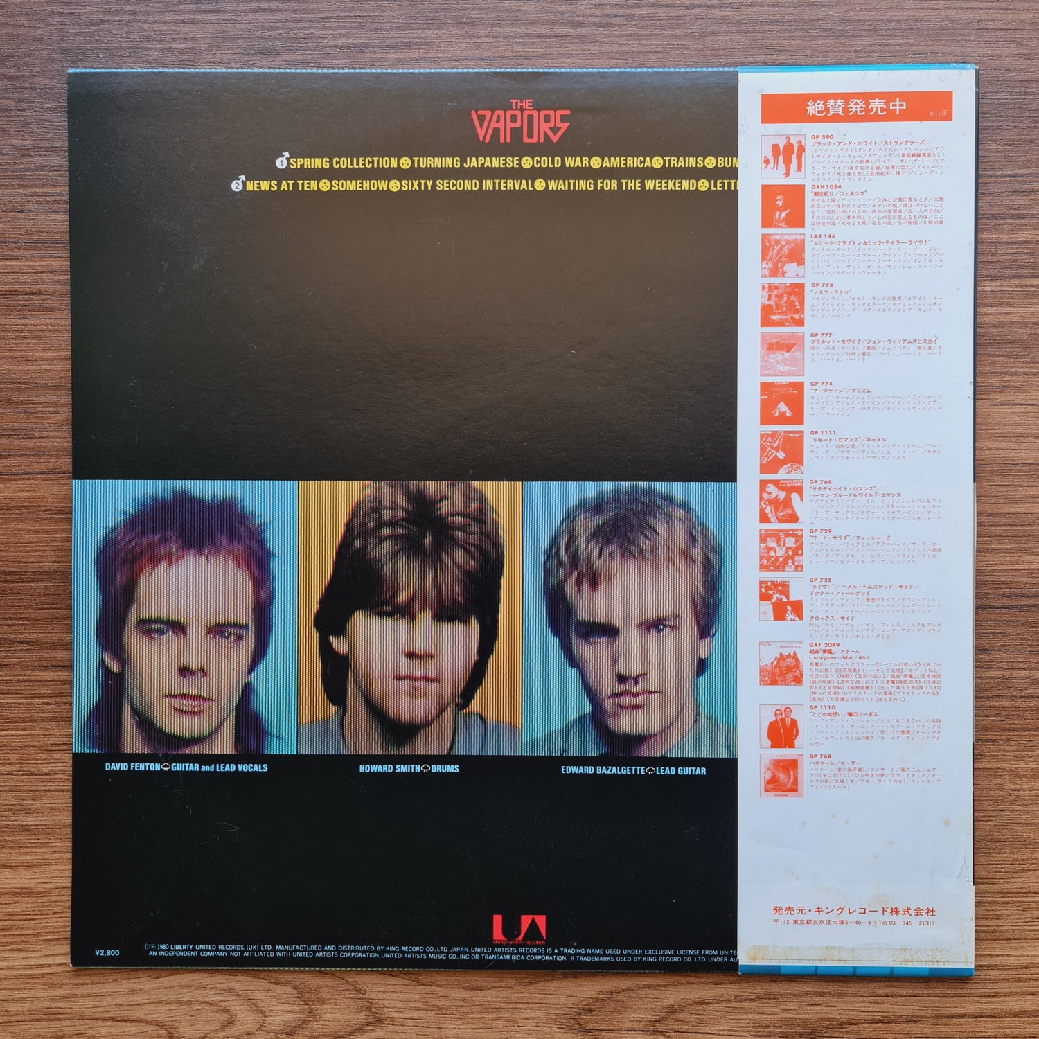 The Vapors – New Clear Days