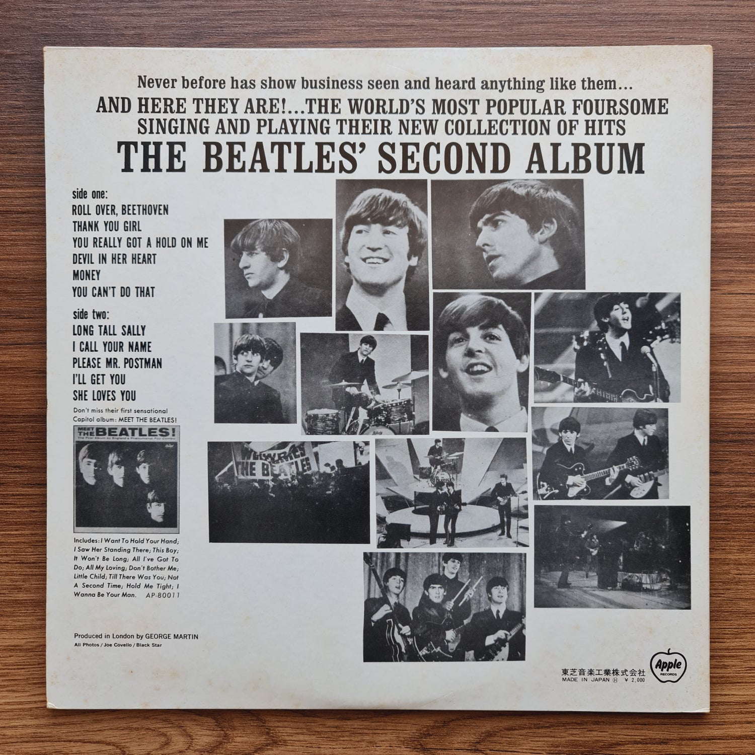The Beatles – The Beatles' Second Album (Red Vinyl)