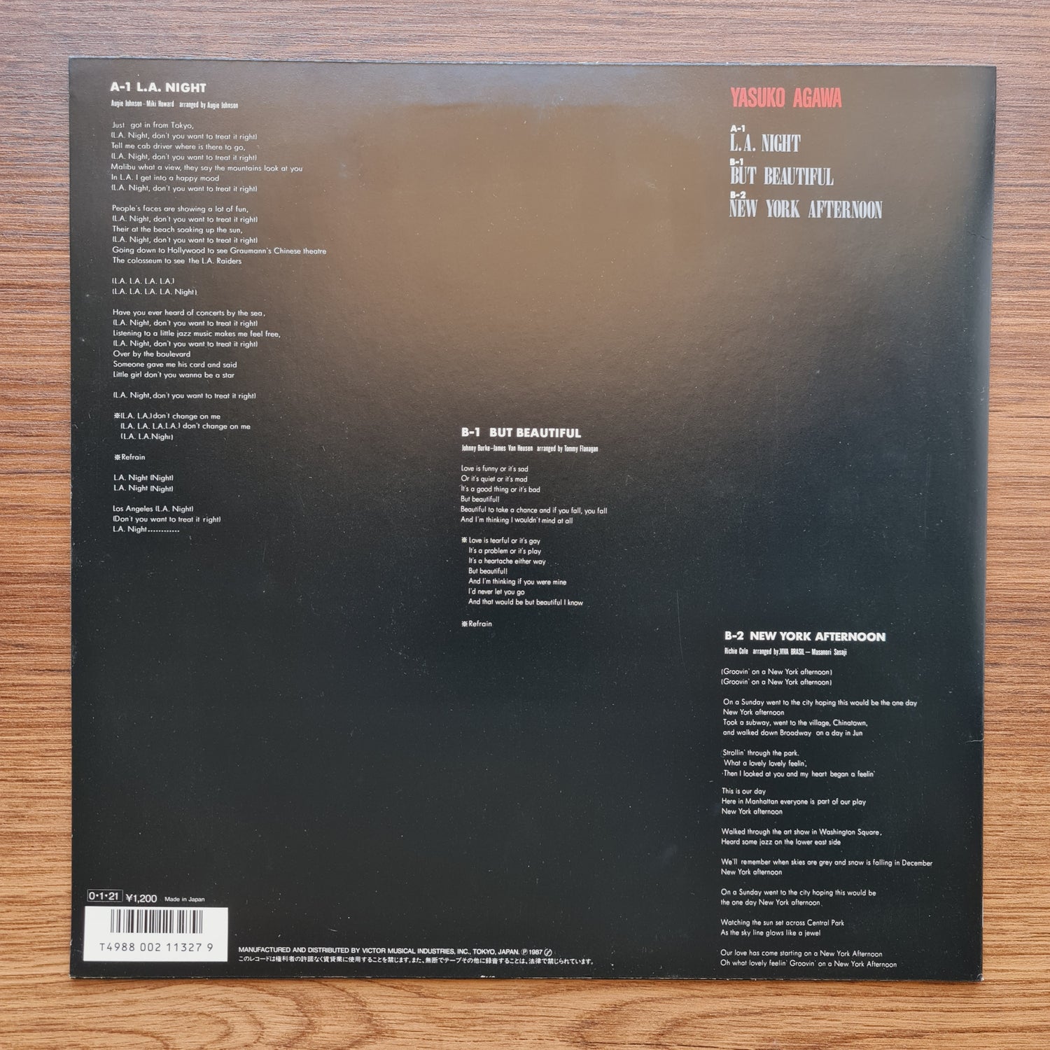 Yasuko Agawa – L.A. Night