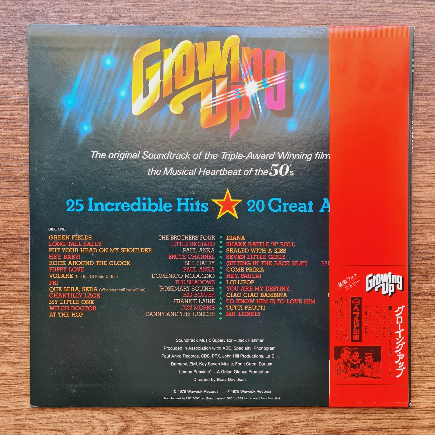 Growing Up Original Sound Track Album