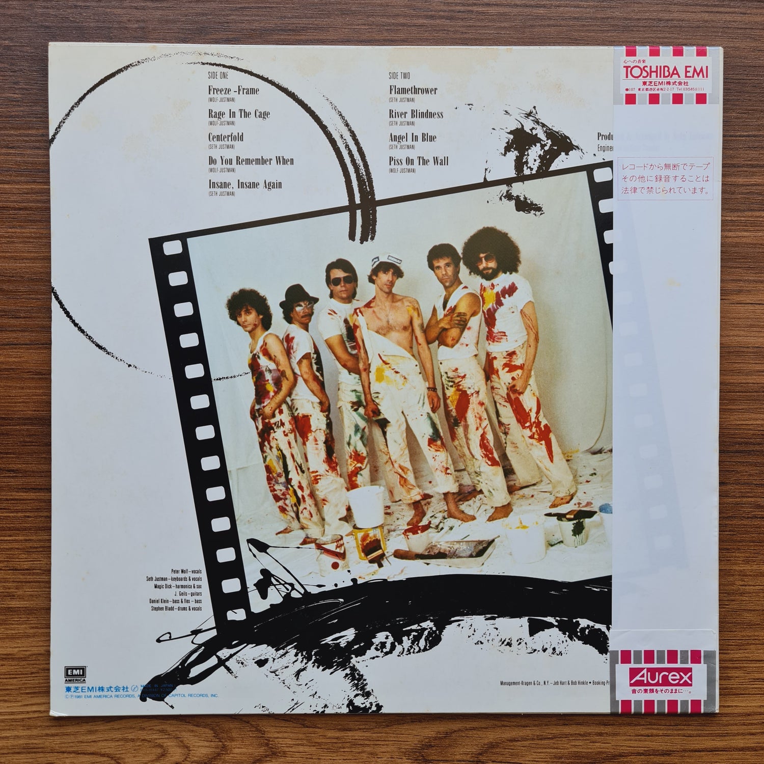 The J. Geils Band – Freeze Frame