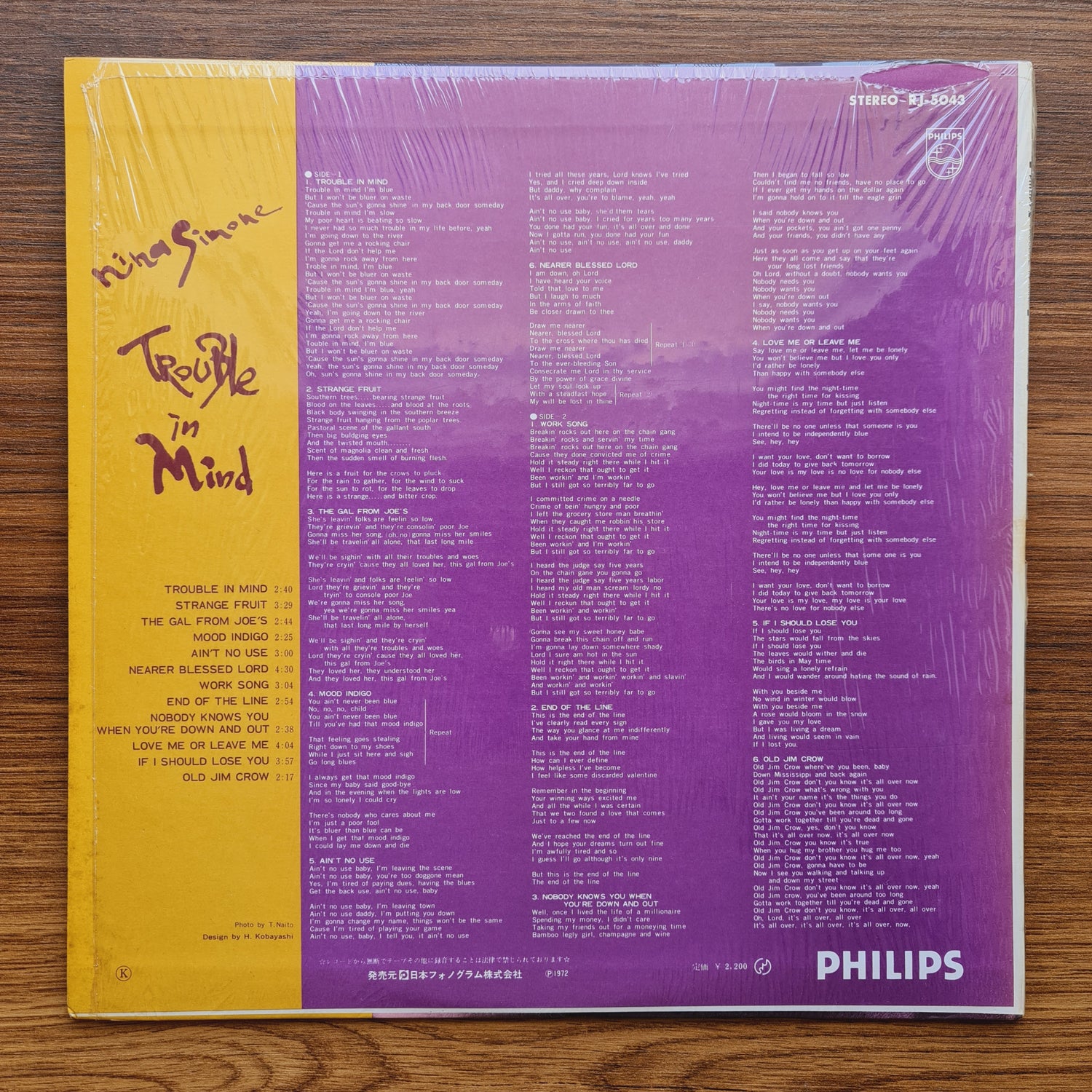 Nina Simone – Trouble In Mind