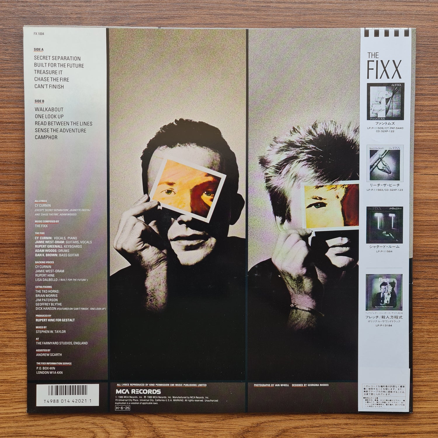 The Fixx – Walkabout