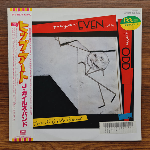 The J. Geils Band – You're Gettin' Even While I'm Gettin' Odd