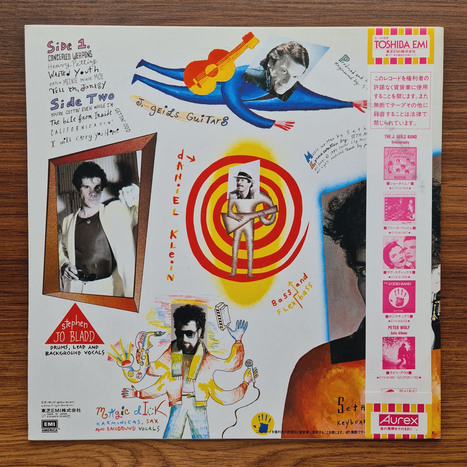 The J. Geils Band – You're Gettin' Even While I'm Gettin' Odd