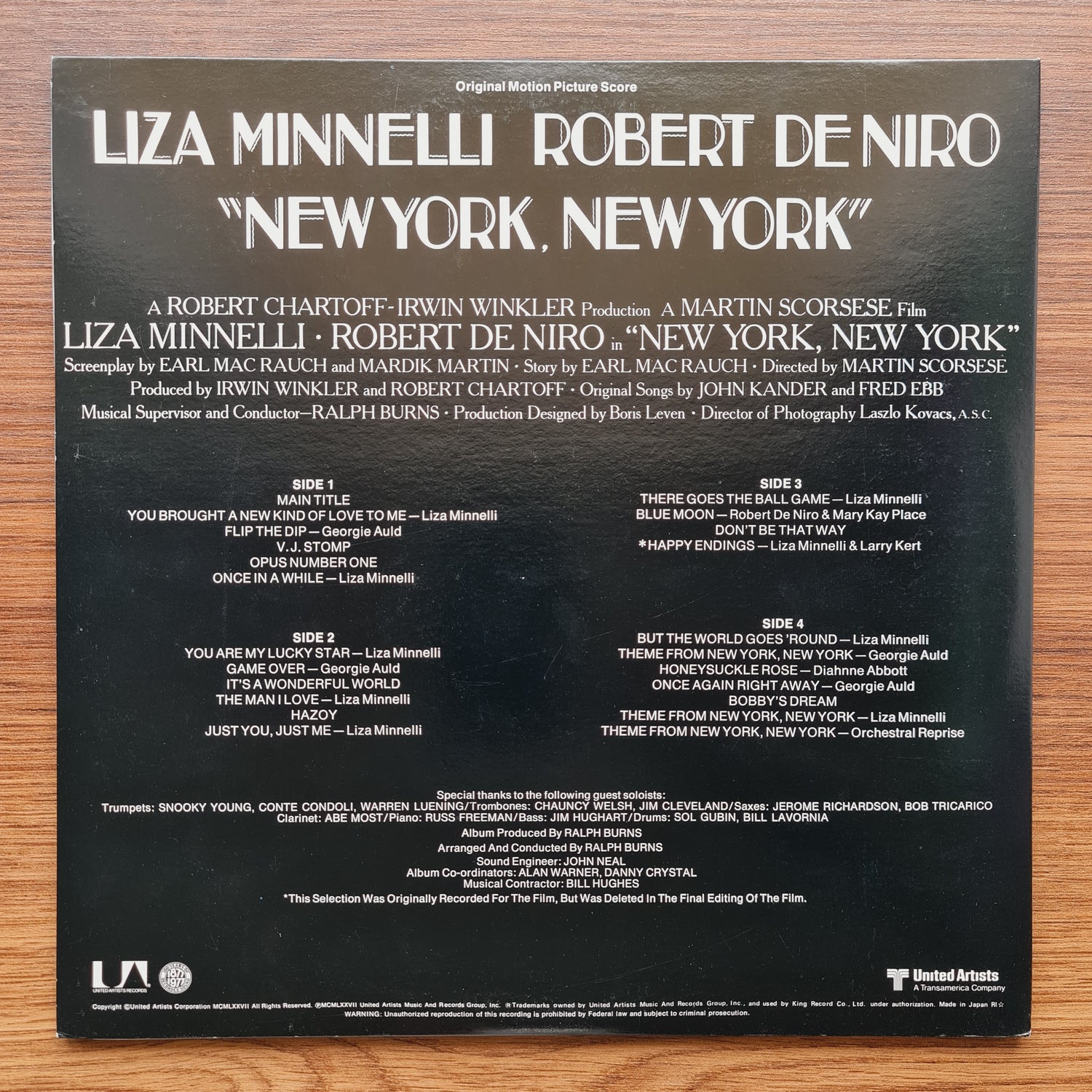 Liza Minnelli & Robert De Niro – New York, New York Soundtrack
