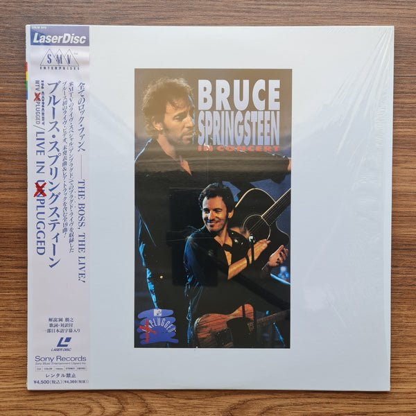 Bruce Springsteen – In Concert / MTV Unplugged LaserDisc