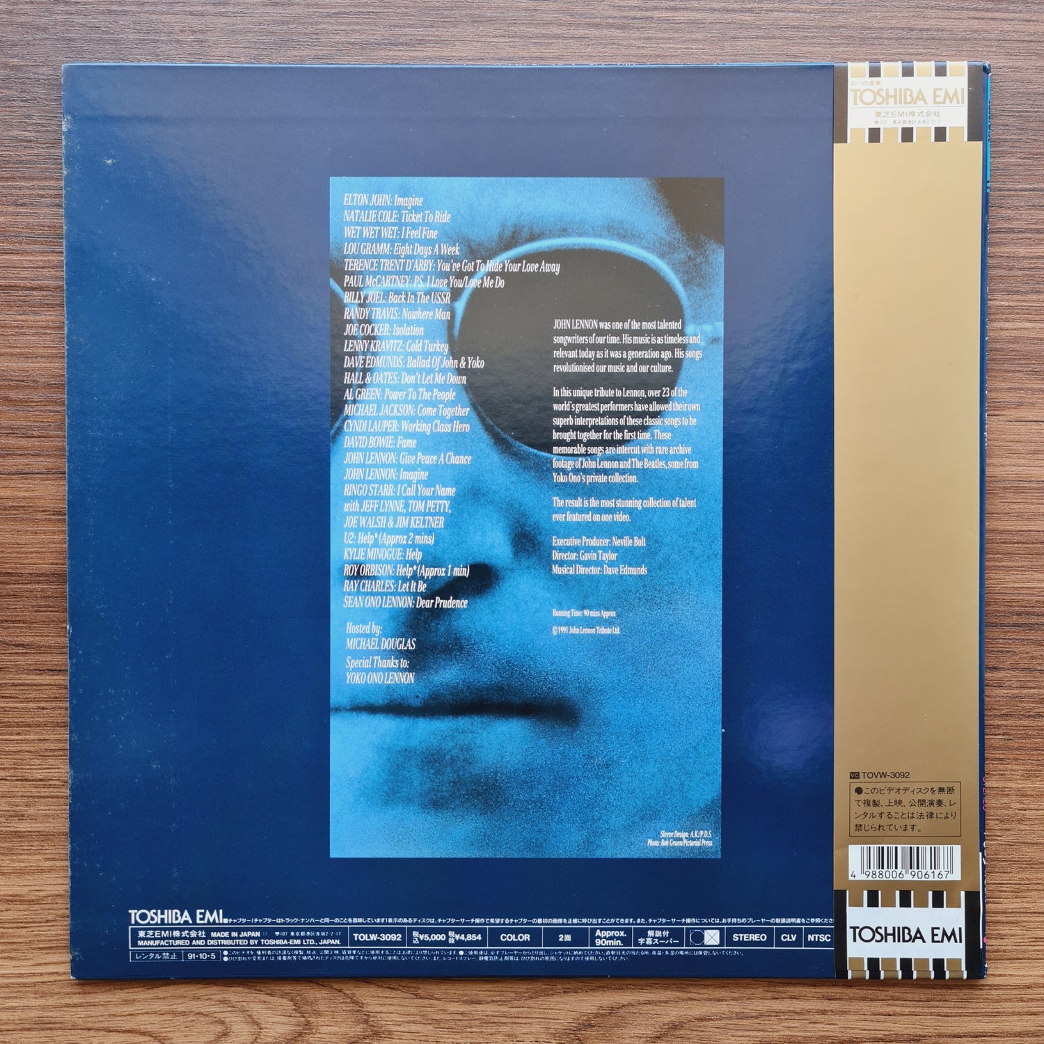 The World's Greatest Artists Sing Lennon - A Tribute LaserDisc
