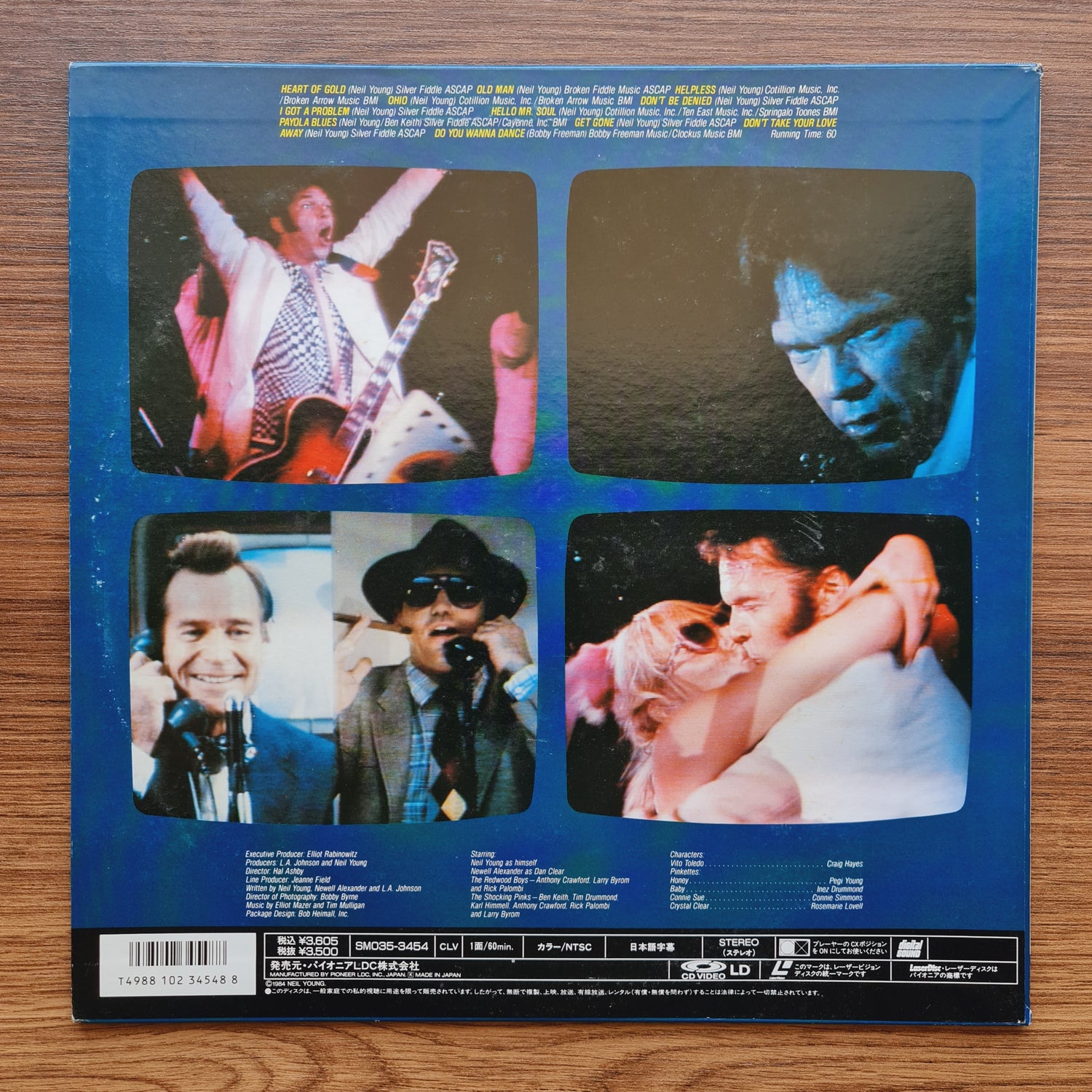 Neil Young – Solo Trans LaserDisc