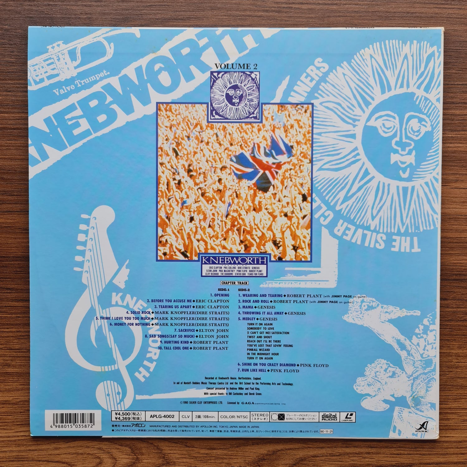 Knebworth - Volume 2 LaserDisc