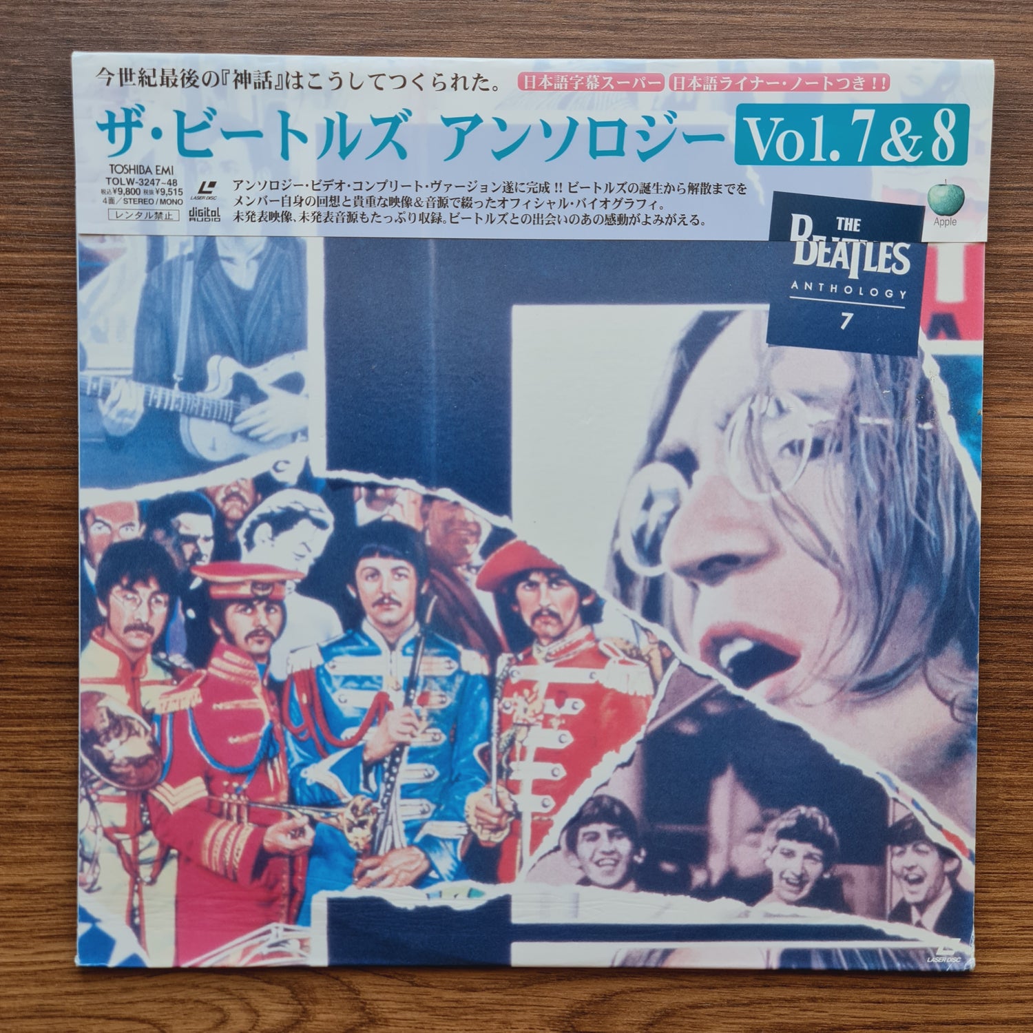 The Beatles – Anthology 7-8 LaserDisc