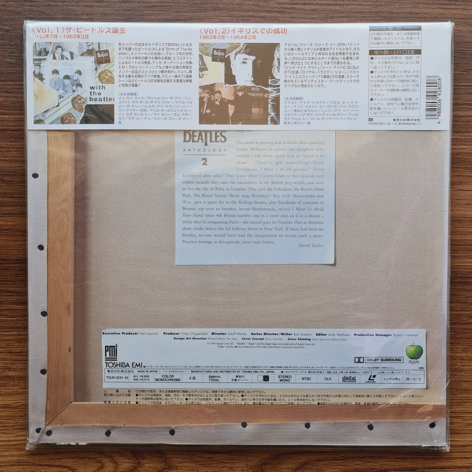 The Beatles – Anthology 1-2 LaserDisc