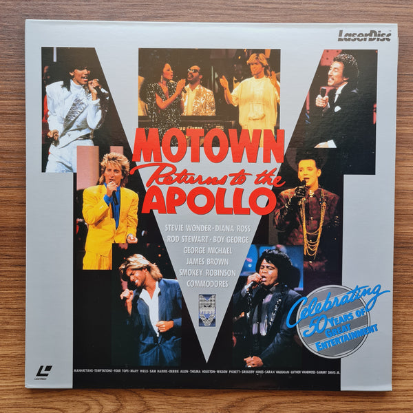 Motown Returns To The Apollo LaserDisc