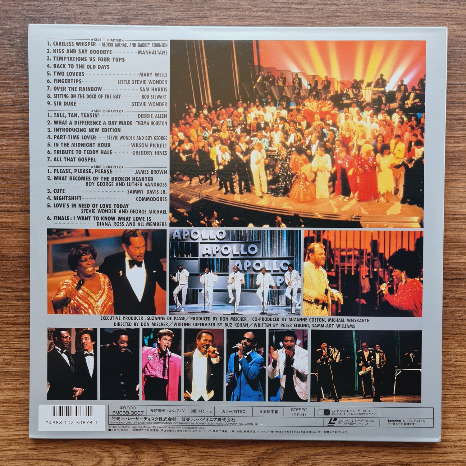 Motown Returns To The Apollo LaserDisc