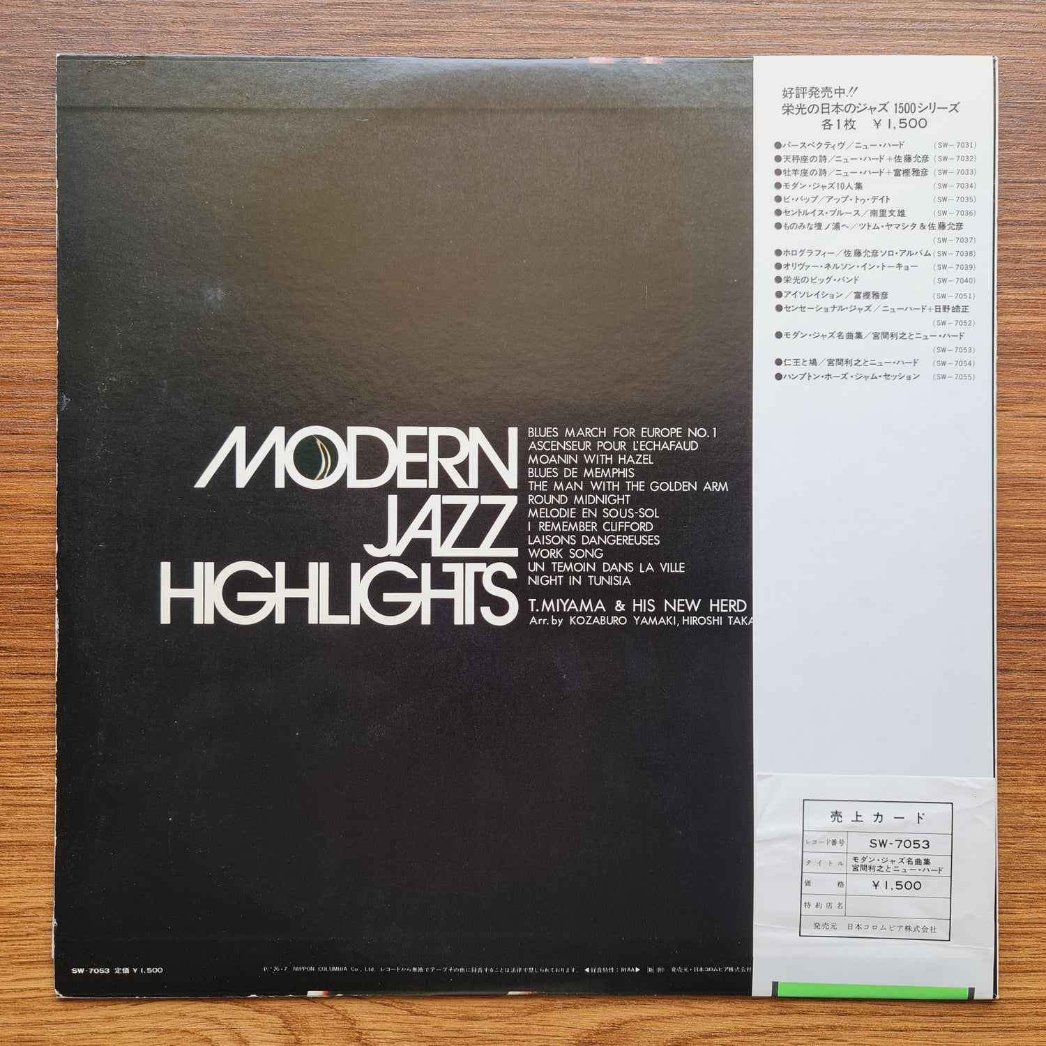Toshiyuki Miyama & The New Herd – Modern Jazz Highlights