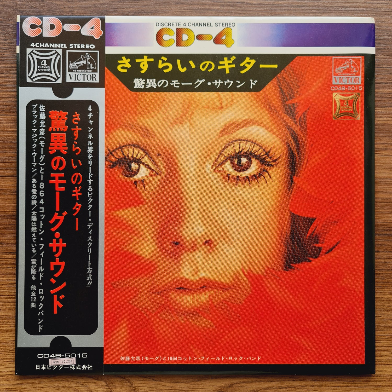 Masahiko Satoh and 1864 Cotton Field Rock Band – Wandering Guitar / The Amazing Moog Sound