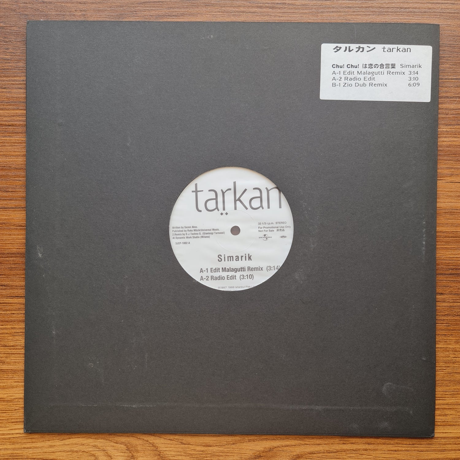 Tarkan – Simarik (Chu! Chu!は恋の合言葉)